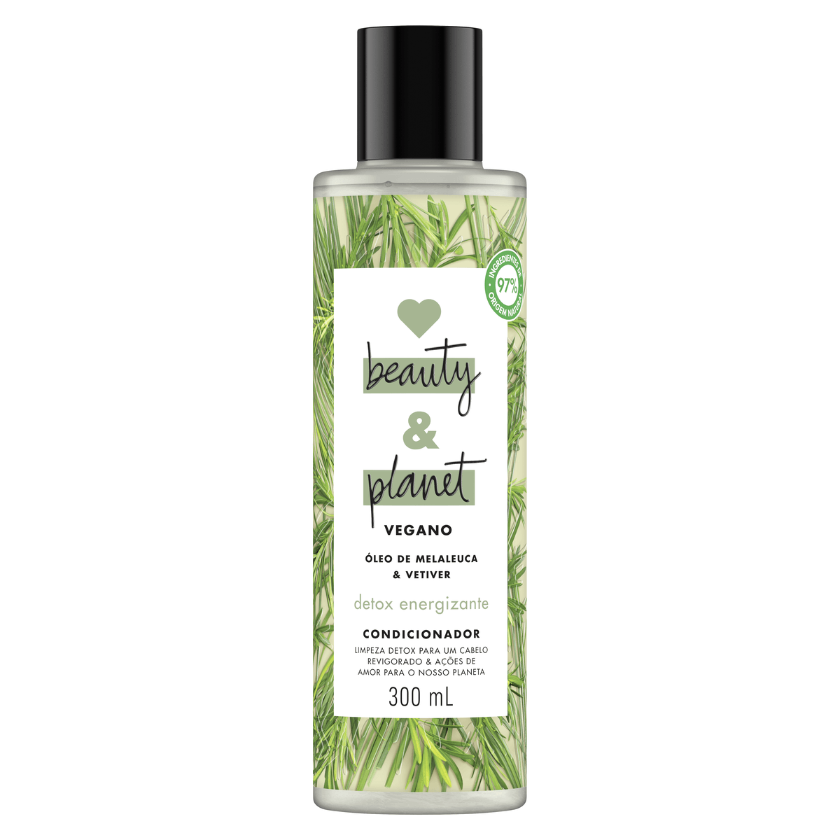 Condicionador Love Beauty And Planet Energizing Detox 300mL - Imagem 1