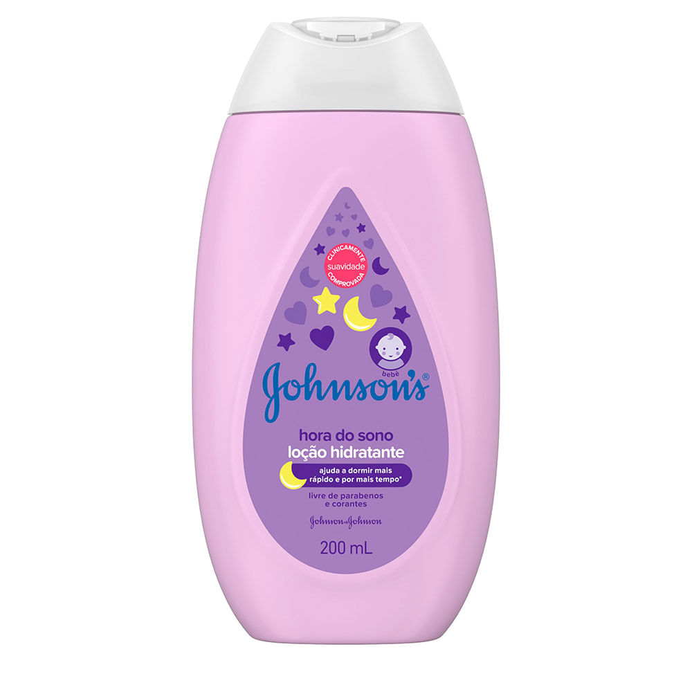 Loção Hidratante Corporal Johnson's Hora do Sono 200mL - Imagem 1