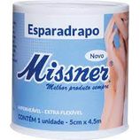 Esparadrapo Missner Impermeavel Branco 1 Unidade Com 5cm X 4 5m