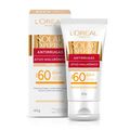 Protetor Solar Facial FPS60 Loréal Solar Expertise Antirrugas Ativo Hialurônico com Cor 40G
