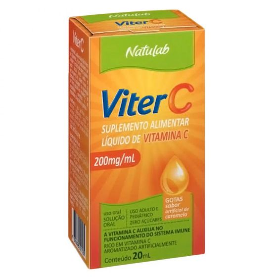 Viter C 200mg/mL Gotas 20mL - Imagem 1
