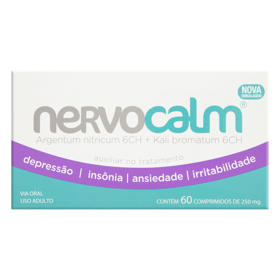 Nervocalm 6CH + 6CH Comprimido - Caixa com 60 Comprimidos - Imagem 1
