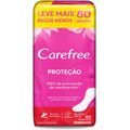Protetor Diário Carefree Proteção com Perfume 80 unidades