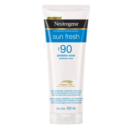 Protetor Solar FPS90 Neutrogena Sun Fresh Body 200mL - Imagem 1