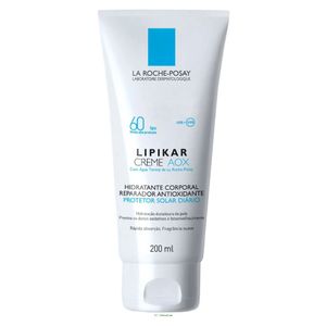 Loção Hidratante Corporal FPS60 Lipikar AOX La Roche Posay 200mL
