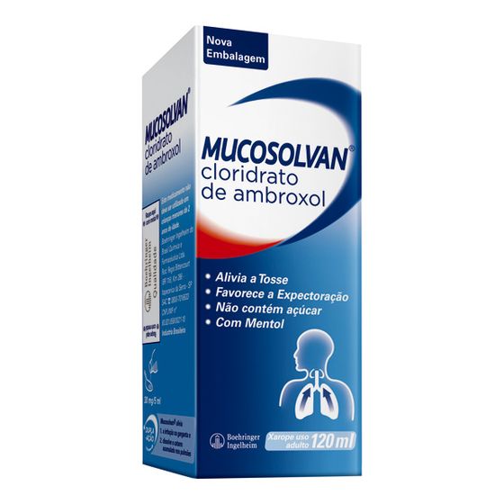 Mucosolvan 6MG/ML Xarope - Frasco com 120 mL - Imagem 1