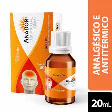 Anador 500MG/ML Solução oral (gotas) - Frasco com 20 mL - Imagem 1