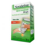 Novalgina 500MG/ML Solução oral (gotas) - Bisnaga com 20 mL