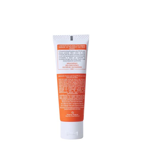 Protetor Solar Facial FPS 60 Darrow Actine Cor Universal 40g - Imagem 2