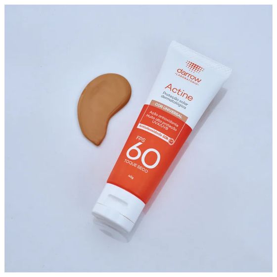 Protetor Solar Facial FPS 60 Darrow Actine Cor Universal 40g - Imagem 3