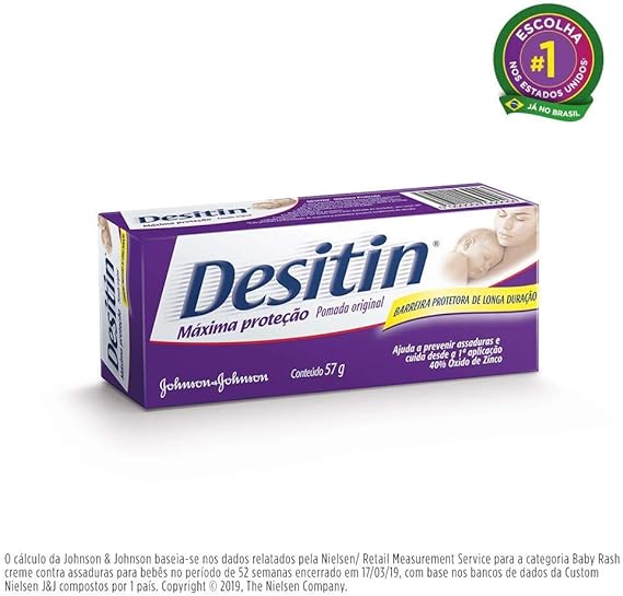 Creme Preventivo de Assaduras Desitin Máxima Proteção 57g - Preview 2