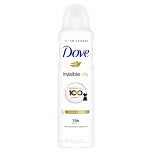 Desodorante Dove Invisible Dry Aerossol Antitranspirante 150mL