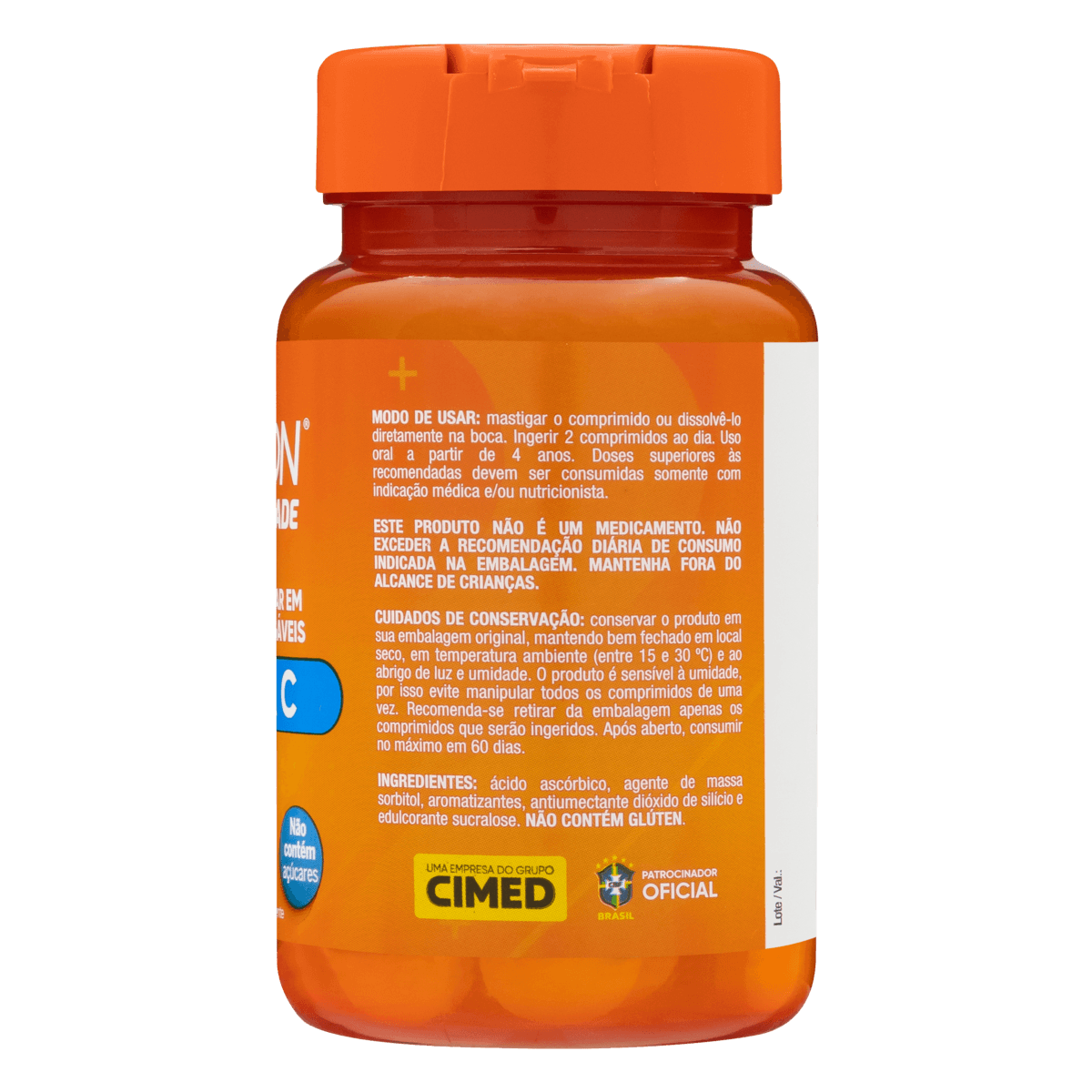 Vitamina C Aceviton 500mg - 60 Comprimidos mastigáveis - Preview 2