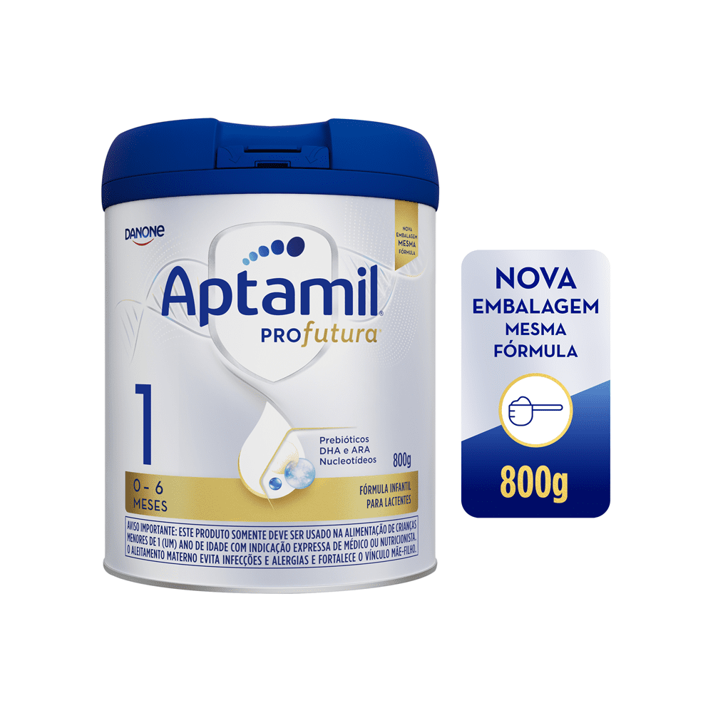 Fórmula Infantil Aptamil Profutura 1 (0 a 6 meses) - Lata com 800g - Imagem 2