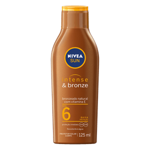 Bronzeador Intense & Bronze FPS6 Nivea Sun 125ml