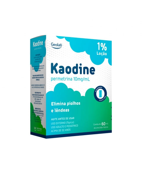 Kaodine 10mg/mL Loção Tópica - Frasco com 60mL - Imagem 1