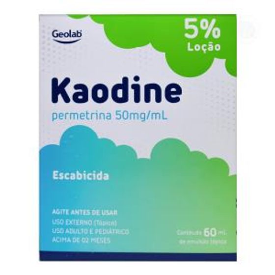 Kaodine 50mg/mL Loção Tópica - Frasco com 60mL - Imagem 1