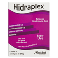 Hidraplex Sais para Reidratação Oral Sabor Uva 4 Envelopes
