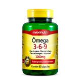 Ômega 3, 6 e 9 1000mg 60 Cápsulas