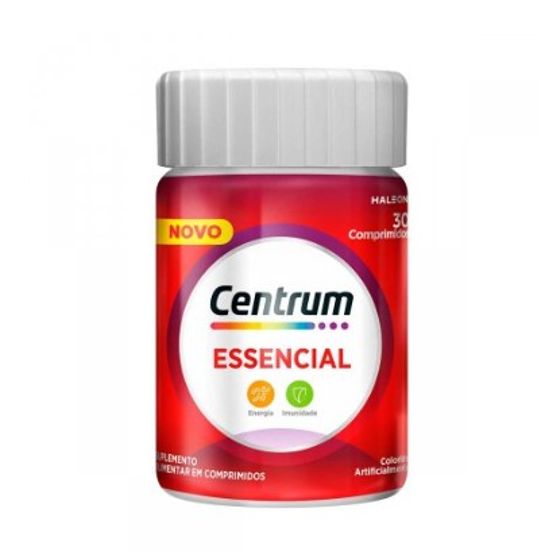 Suplemento Centrum Essencial Frasco 30 Comprimidos - Imagem 1
