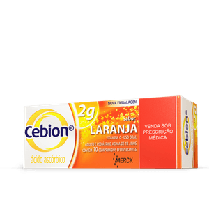 Cebion 2G Comprimido efervescente - Tubo com 10 Comprimidos