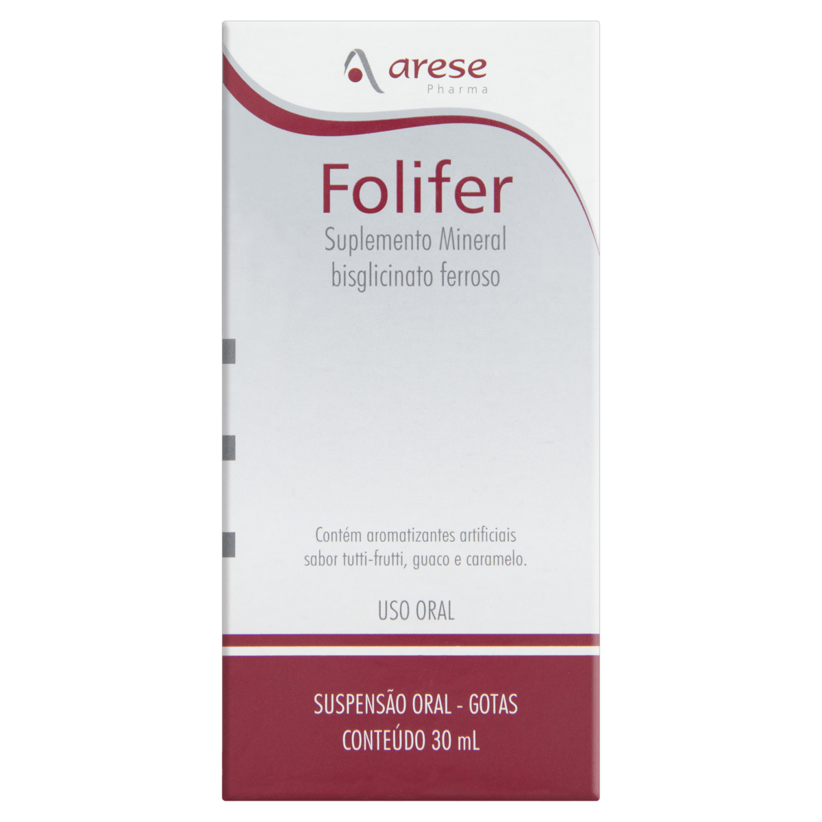 Folifer 0.2mg/mL + 30mg/mL Solução oral (gotas) - Frasco com 30 mL - Imagem 1