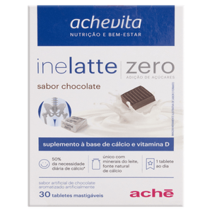 Inelatte Zero Açúcar 30 Tabletes