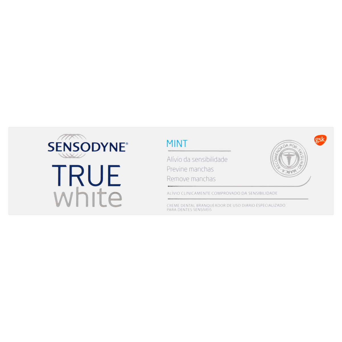 Creme Dental Sensodyne True White 100g - Imagem 1