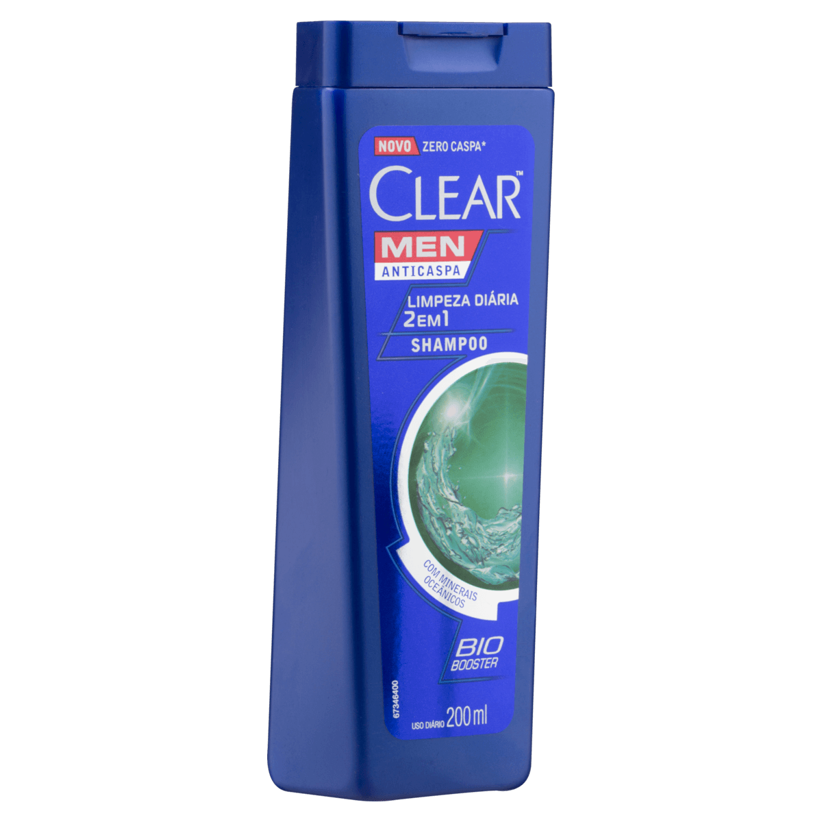 Shampoo Anticaspa Clear Men Limpeza Diária 200ml - Imagem 4