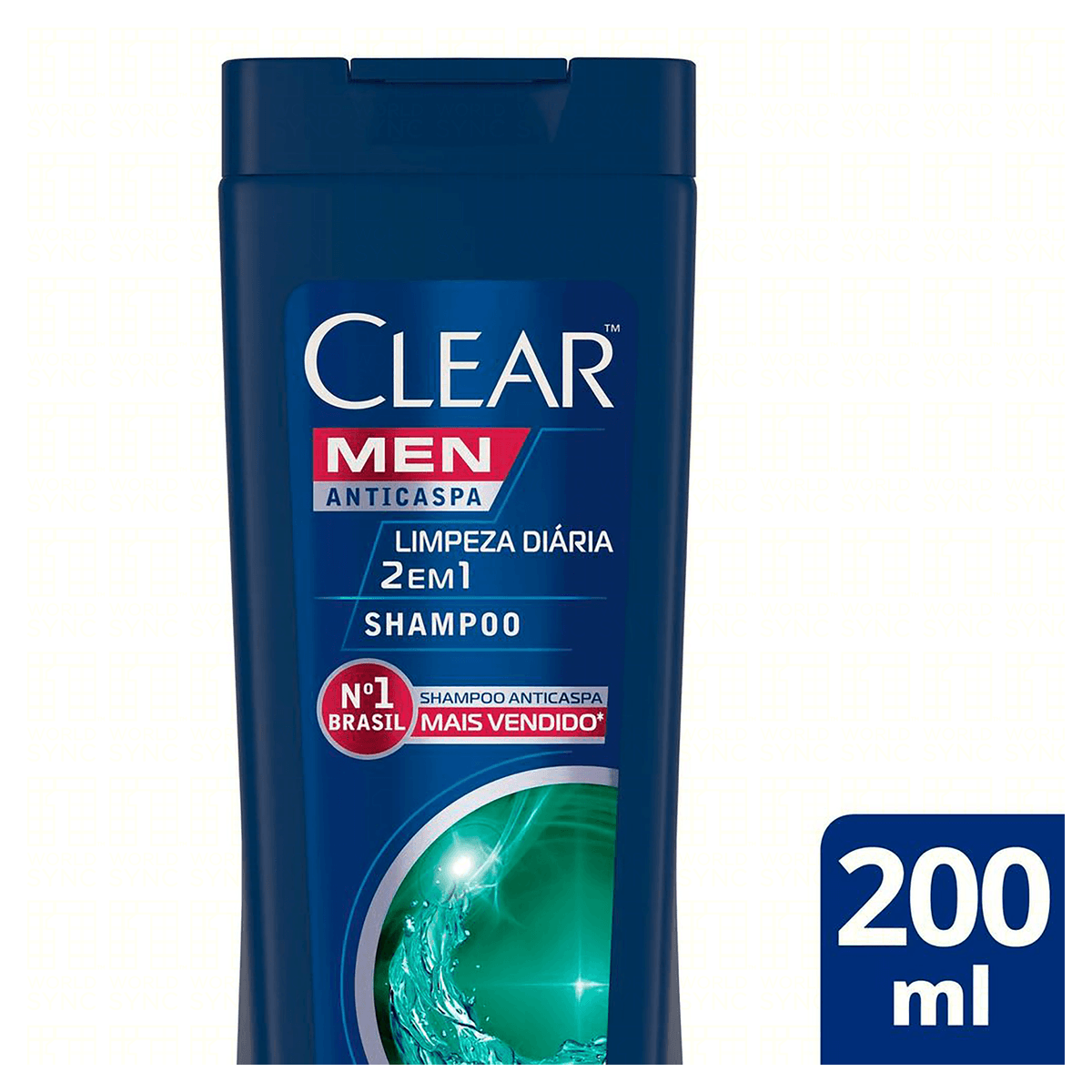 Shampoo Anticaspa Clear Men Limpeza Diária 200ml - Imagem 5