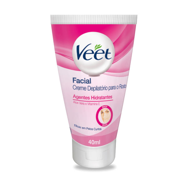 Creme Depilatório Buço Veet Caixa 40mL - Imagem 1