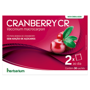 Cranberry CR sem Açúcar - 30 Sachês com 400mg
