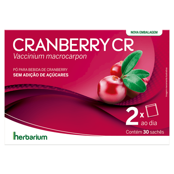 Cranberry CR sem Açúcar - 30 Sachês com 400mg - Imagem 1