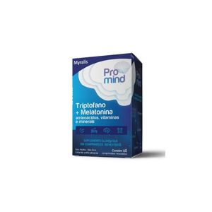 Promind Triptofano + Melatonina 60 Comprimidos