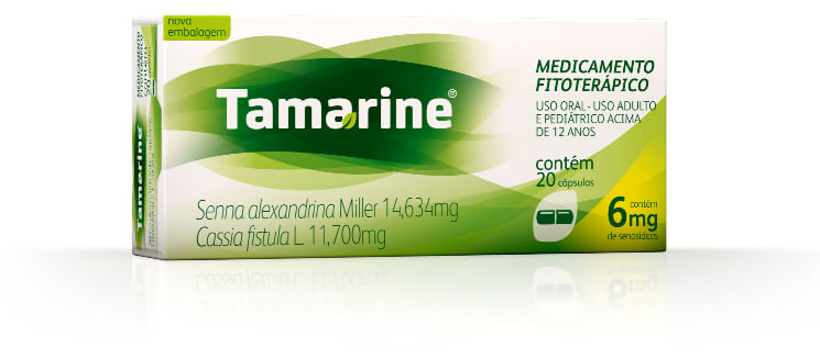 Tamarine 6 MG- Caixa com 20 Cápsulas - Imagem 1