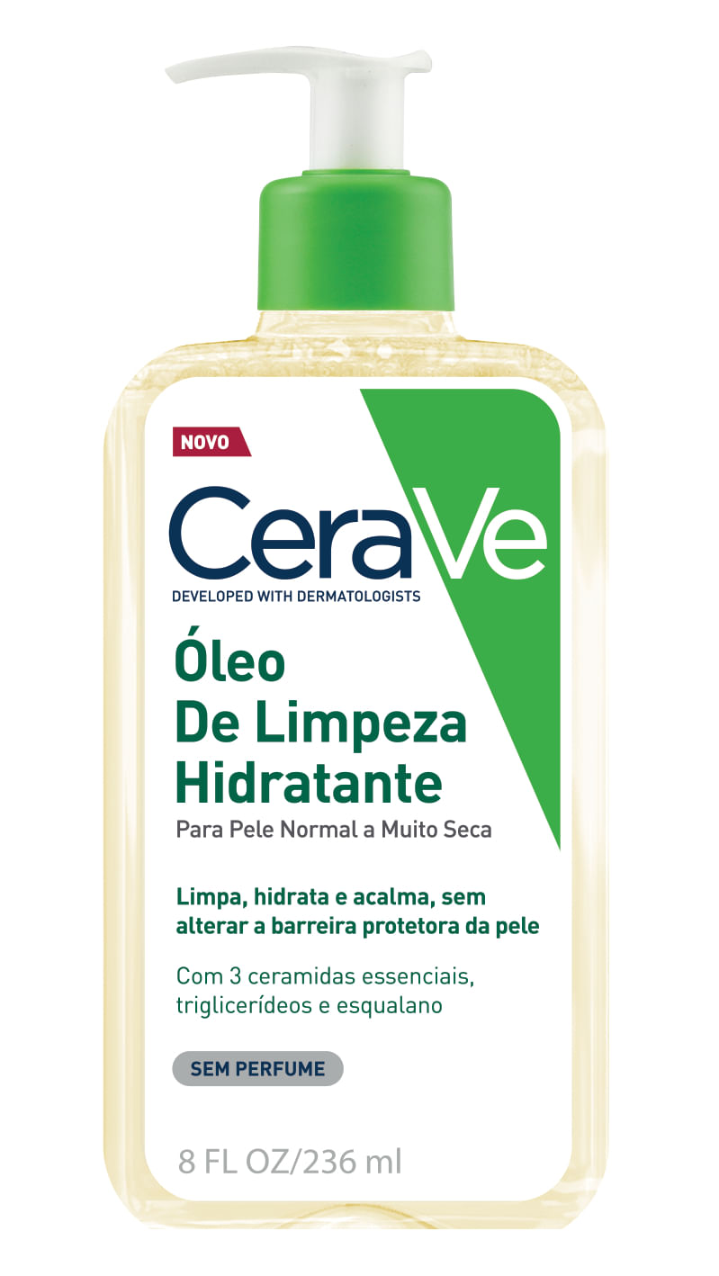 Cerave Óleo de Limpeza Hidratante 236mL - Imagem 1
