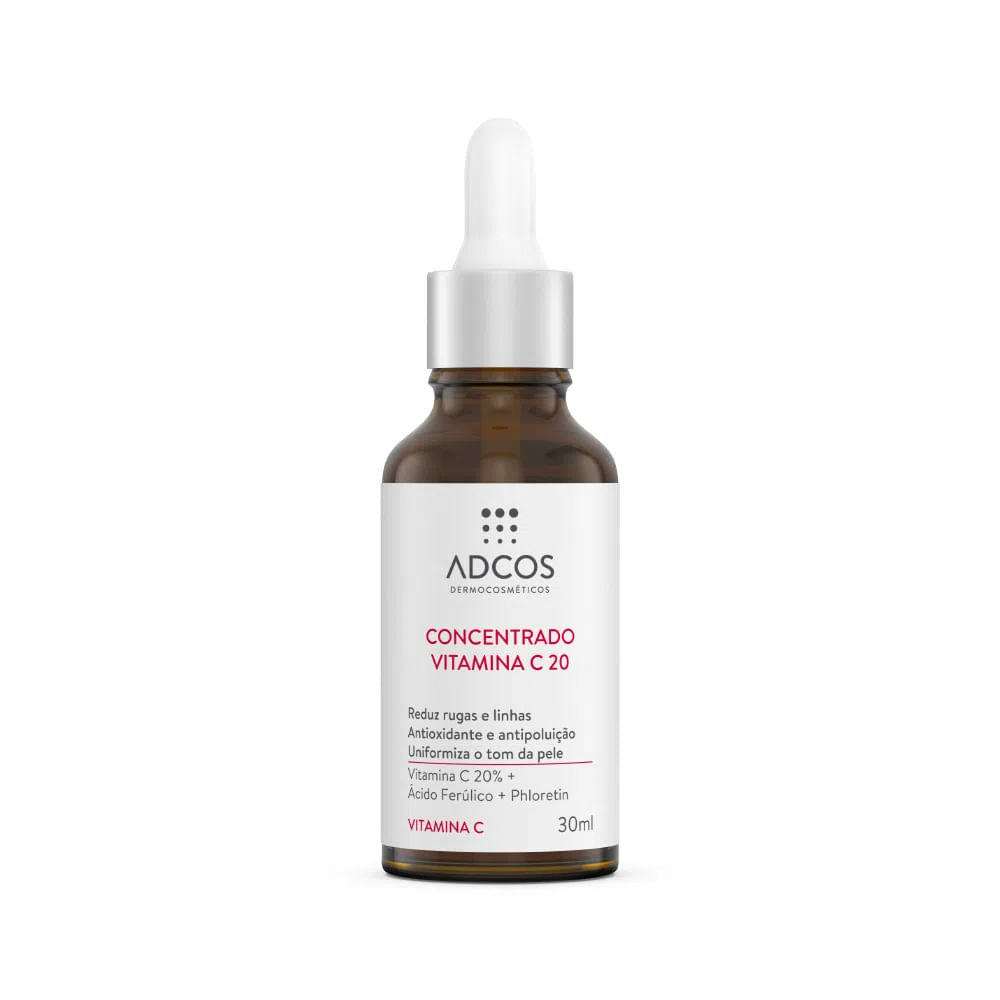 Derma Complex Concentrado Vitamina C 20 Adcos Sérum 30mL - Imagem 1