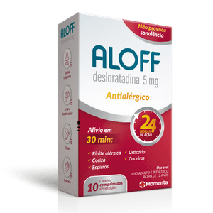 Aloff 5mg Comprimido revestido - Caixa com 10 Comprimidos