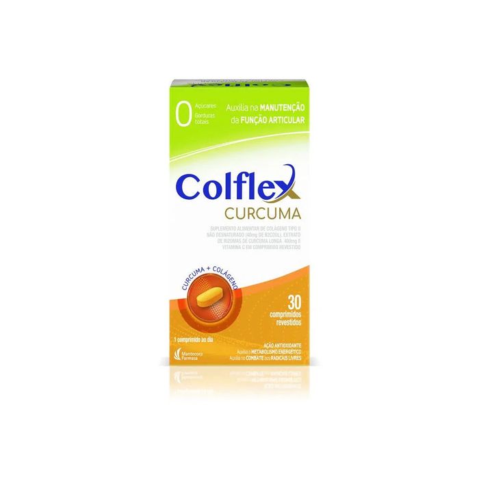 Colflex Cúrcuma 30 comprimidos - Imagem 1