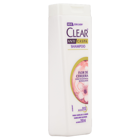 Clear Flor de Cerejeira Shampoo Anticaspa 200mL - Imagem 3