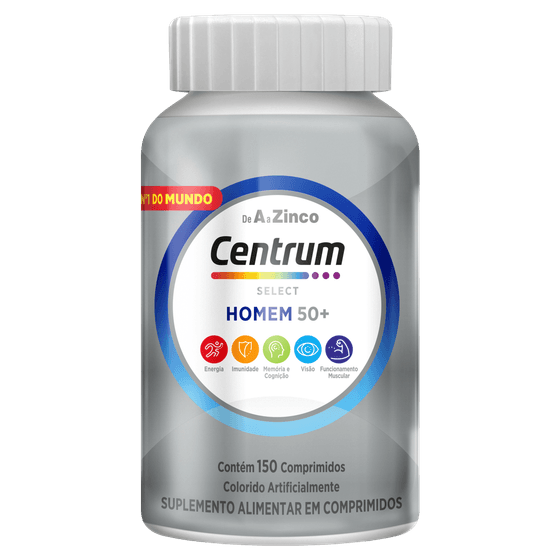 Centrum Select Homem 50+ Frasco com 150 Comprimidos - Imagem 1