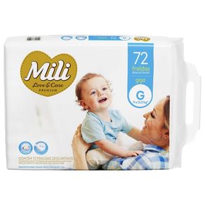 Fralda-Mili-Love---Care-Premium-Giga-G-Com-72-Unidades