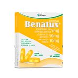 Benatux 50mg + 10mg + 5mg Sabor Mel e Limão - Caixa com 12 Pastilhas