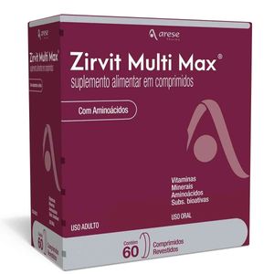 Zirvit Multi Max - Caixa com 60 Comprimidos Revestidos