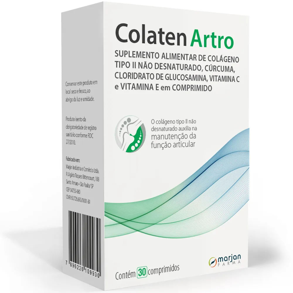 Colaten Artro - Caixa com 30 Comprimidos - Imagem 1