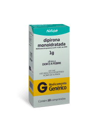 Dipirona 1g - Caixa com 10 Comprimidos - Imagem 1