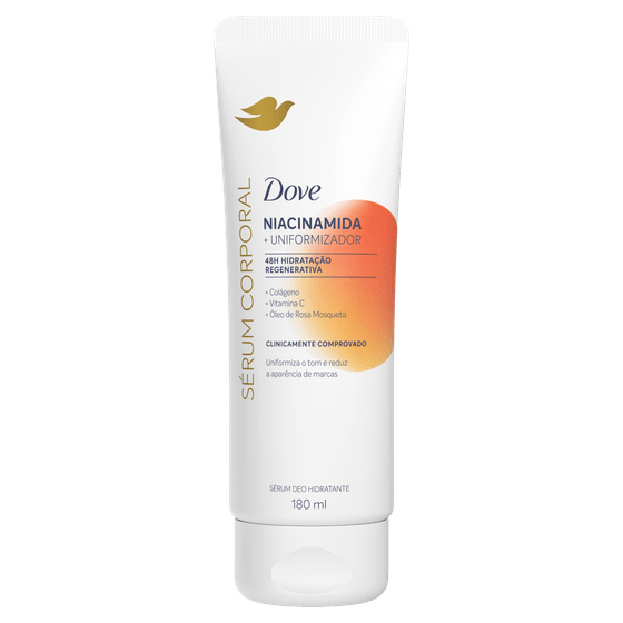 Sérum Corporal Dove Niacinamida & Uniformizador - Bisnaga com 180mL - Imagem 1