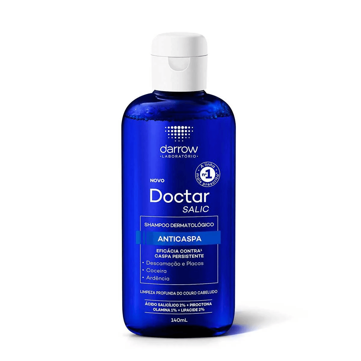 Shampoo Anticaspa Doctar Salic - Frasco com 140mL - Imagem 1
