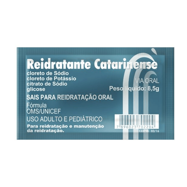 Reidratante Catarinense Pó para Solução Oral - Envelope com 8.5g - Imagem 1