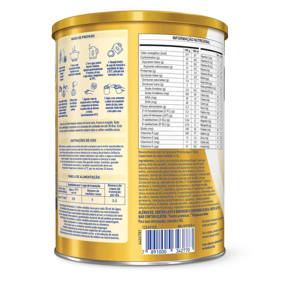 Fórmula Infantil Nanlac Supreme Pro Nestlé (1 a 3 anos) - Lata com 800g - Imagem 3